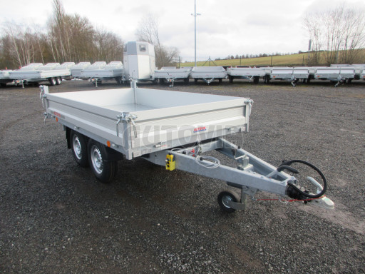 Sklápěcí přívěs s el. hydraulikou VER SK 2,7T 2,65x1,76/0,30 el. č.9