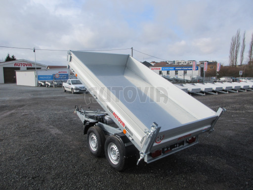 Sklápěcí přívěs s el. hydraulikou VER SK 2,7T 2,65x1,76/0,30 el. č.13