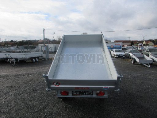 Sklápěcí přívěs s el. hydraulikou VER SK 2,7T 2,65x1,76/0,30 el. č.14