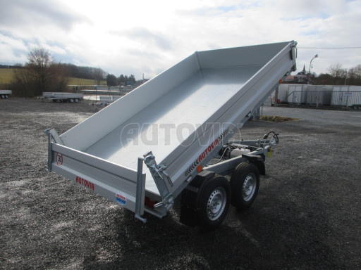 Sklápěcí přívěs s el. hydraulikou VER SK 2,7T 2,65x1,76/0,30 el. č.23