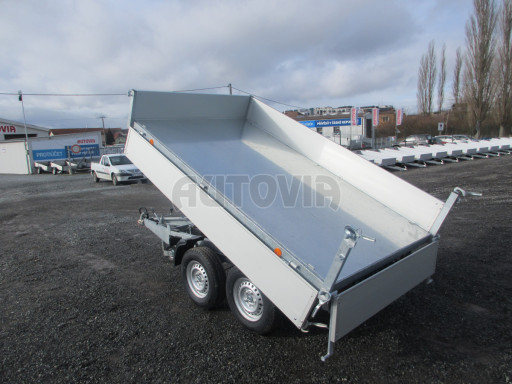 Sklápěcí přívěs s el. hydraulikou VER SK 2,7T 2,65x1,76/0,30 el. č.24