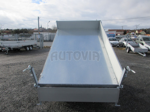 Sklápěcí přívěs s el. hydraulikou VER SK 2,7T 2,65x1,76/0,30 el. č.25