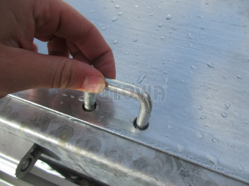 Sklápěcí přívěs s el. hydraulikou VER SK 2,7T 2,65x1,76/0,30 el. č.26