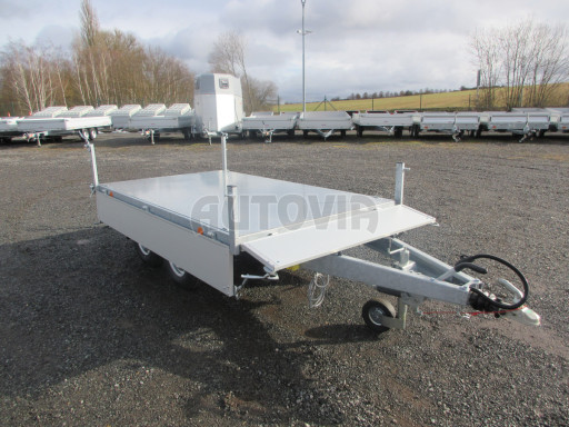 Sklápěcí přívěs s el. hydraulikou VER SK 2,7T 2,65x1,76/0,30 el. č.28