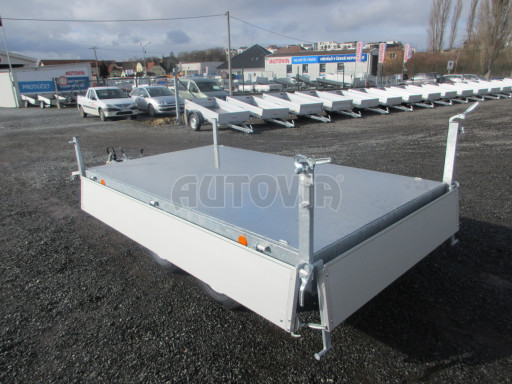 Sklápěcí přívěs s el. hydraulikou VER SK 2,7T 2,65x1,76/0,30 el. č.30