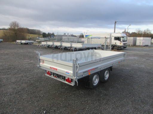 Sklápěcí přívěs VER SK 2,7T 3,05x1,55/0,30 ruč č.10