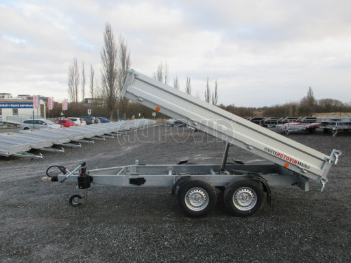 Sklápěcí přívěs VER SK 2,7T 3,05x1,55/0,30 ruč č.16
