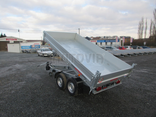 Sklápěcí přívěs VER SK 2,7T 3,05x1,55/0,30 ruč č.20