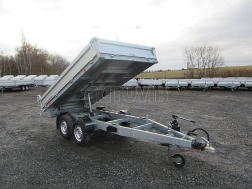 Sklápěcí přívěs VER SK 2,7T 3,05x1,55/0,30 ruč č.22