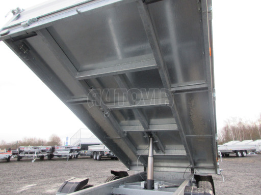 Sklápěcí přívěs VER SK 2,7T 3,05x1,55/0,30 ruč č.23