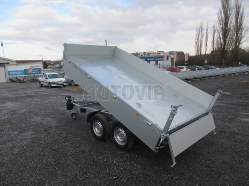 Sklápěcí přívěs VER SK 2,7T 3,05x1,55/0,30 ruč č.27