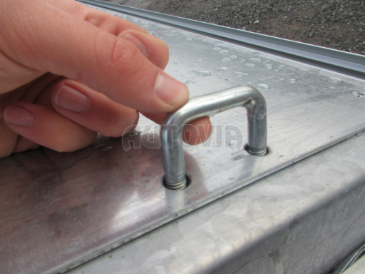 Sklápěcí přívěs VER SK 2,7T 3,05x1,55/0,30 ruč č.28