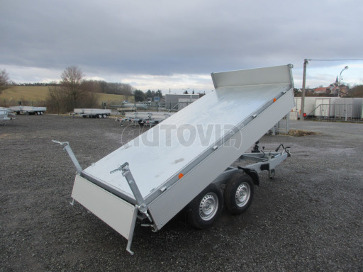 Sklápěcí přívěs VER SK 2,7T 3,05x1,55/0,30 ruč č.5