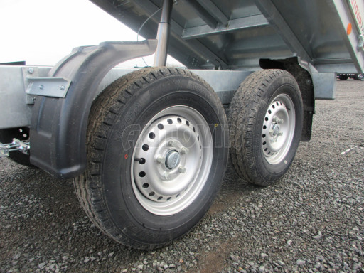 Sklápěcí přívěs VER SK 2,7T 3,05x1,55/0,30 ruč č.29