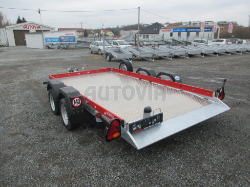 Přepravník zvedacích plošin HS 3,5T B2 3,45x1,86 ZN, ruční č.4