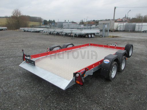 Přepravník zvedacích plošin HS 3,5T B2 3,45x1,86 ZN, ruční č.6