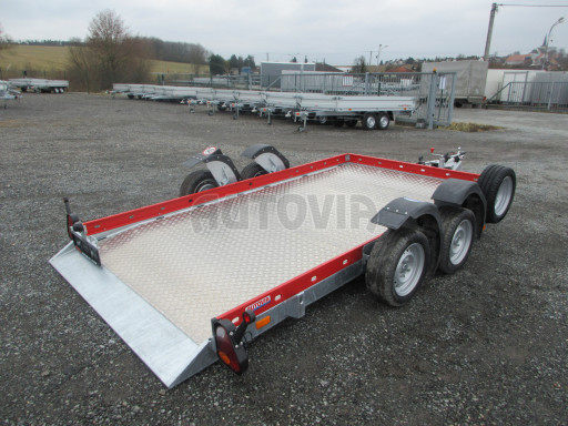 Přepravník zvedacích plošin HS 3,5T B2 3,45x1,86 ZN, ruční č.18