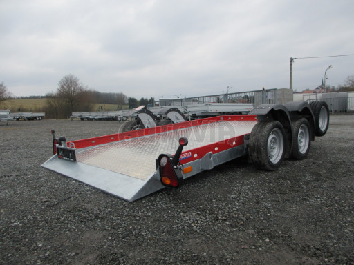 Přepravník zvedacích plošin HS 3,5T B2 3,45x1,86 ZN, ruční č.26