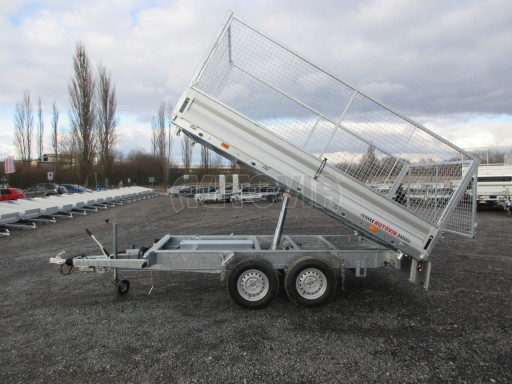 Třístranný sklápěcí přívěs TR 3,5T 3,50x1,85/1,35 v elektrice, gitter č.3