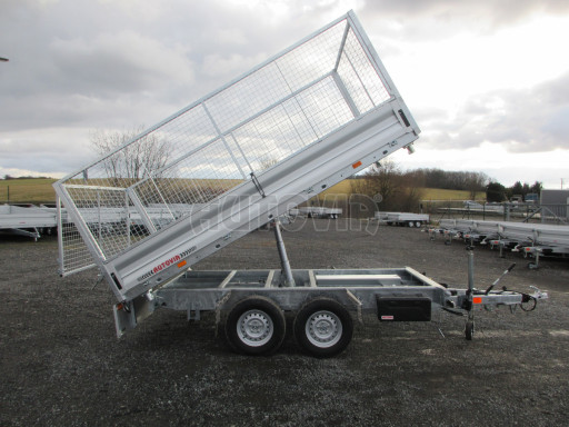 Třístranný sklápěcí přívěs TR 3,5T 3,50x1,85/1,35 v elektrice, gitter č.8