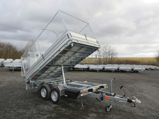 Třístranný sklápěcí přívěs TR 3,5T 3,50x1,85/1,35 v elektrice, gitter č.9