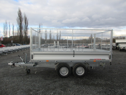 Třístranný sklápěcí přívěs TR 3,5T 3,50x1,85/1,35 v elektrice, gitter č.11