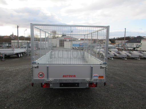 Třístranný sklápěcí přívěs TR 3,5T 3,50x1,85/1,35 v elektrice, gitter č.13