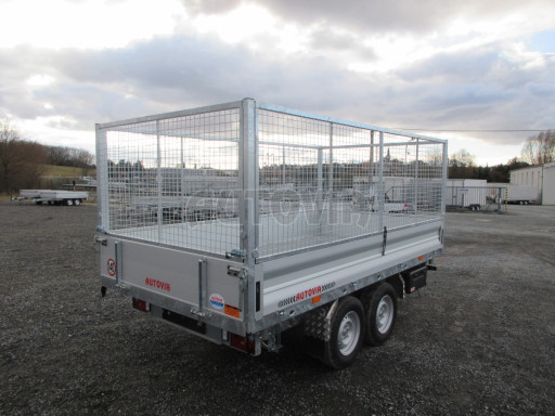 Třístranný sklápěcí přívěs TR 3,5T 3,50x1,85/1,35 v elektrice, gitter č.14