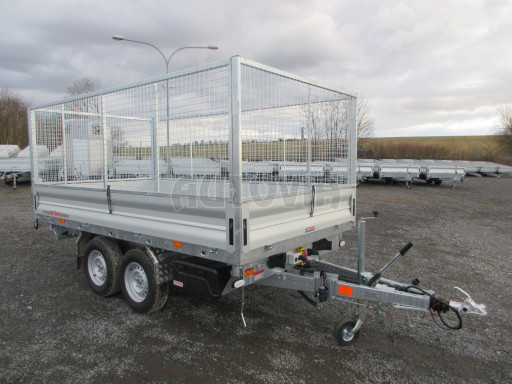 Třístranný sklápěcí přívěs TR 3,5T 3,50x1,85/1,35 v elektrice, gitter č.16