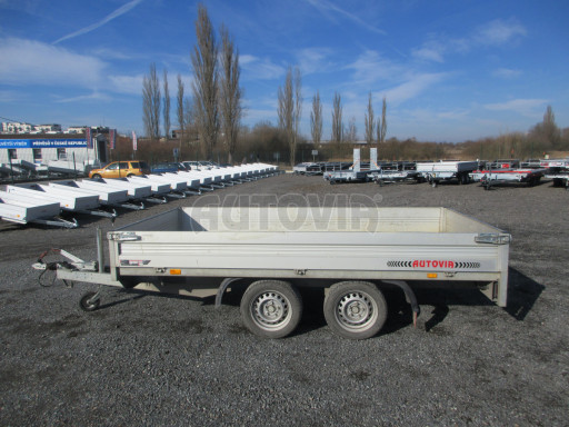 Bazarový dvounápravový přívěs PZ 2,7T B2 3,10x1,60/0,30 č.3