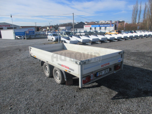 Bazarový dvounápravový přívěs PZ 2,7T B2 3,10x1,60/0,30 č.4