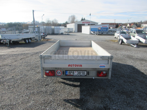 Bazarový dvounápravový přívěs PZ 2,7T B2 3,10x1,60/0,30 č.5
