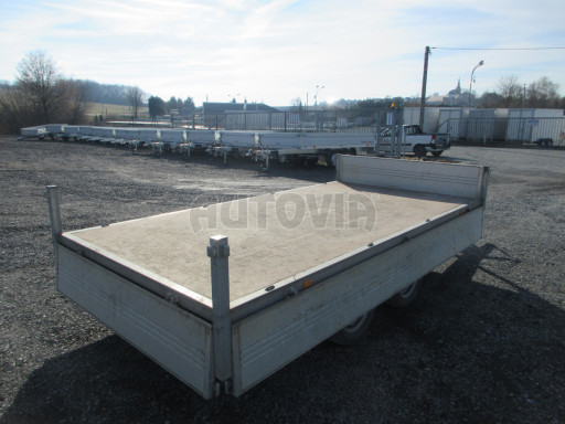Bazarový dvounápravový přívěs PZ 2,7T B2 3,10x1,60/0,30 č.15