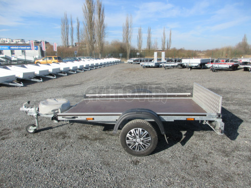 Bazarové nebrzděné naklápěcí plato SP 27 750kg N1 2,50x1,48 č.4