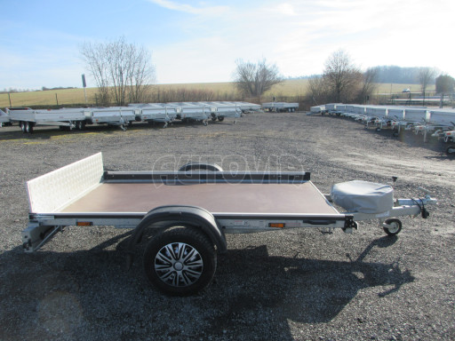 Bazarové nebrzděné naklápěcí plato SP 27 750kg N1 2,50x1,48 č.8