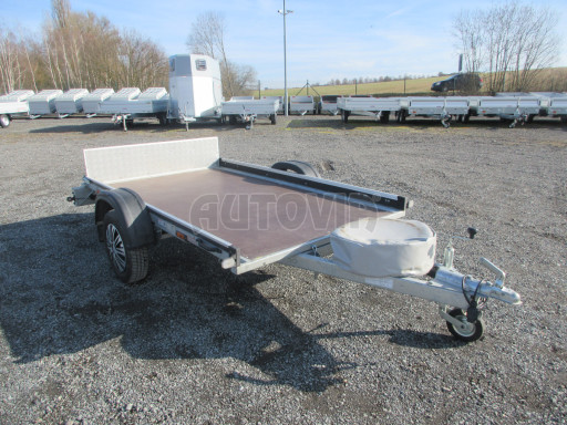 Bazarové nebrzděné naklápěcí plato SP 27 750kg N1 2,50x1,48 č.9
