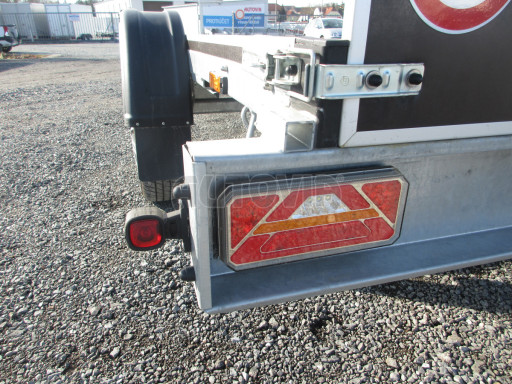 Bazarové nebrzděné naklápěcí plato SP 27 750kg N1 2,50x1,48 č.24