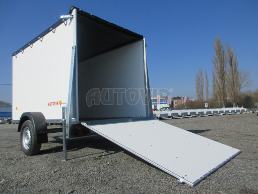 Skříňový přívěs s rampou ZV 27 N1 O skříň 2,50x1,48/1,50 č.17