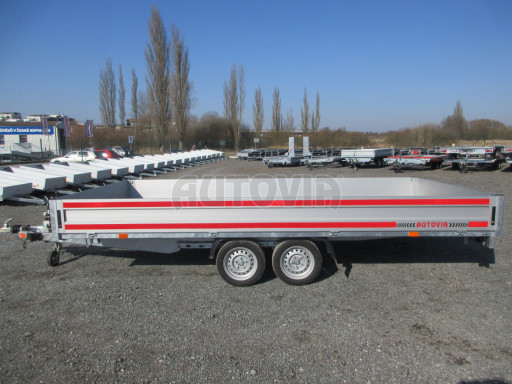 Bazarový univerzální přívěs AD 2,7T 4,50x2,09/0,35 č.6
