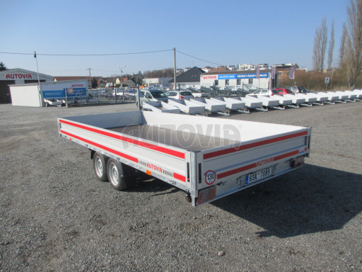 Bazarový univerzální přívěs AD 2,7T 4,50x2,09/0,35 č.7