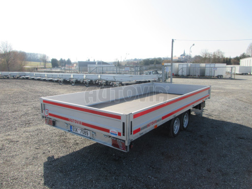 Bazarový univerzální přívěs AD 2,7T 4,50x2,09/0,35 č.9