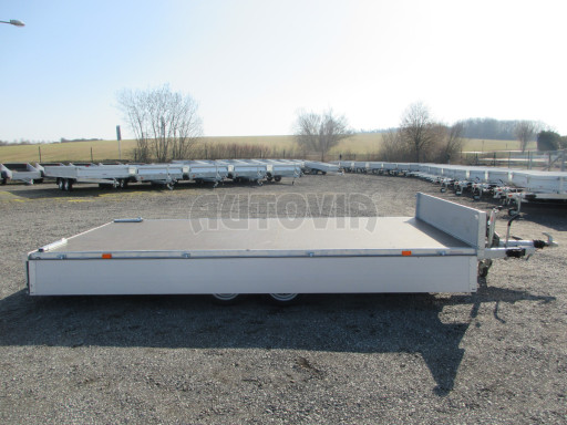 Bazarový univerzální přívěs AD 2,7T 4,50x2,09/0,35 č.20