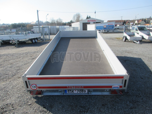 Bazarový univerzální přívěs AD 2,7T 4,50x2,09/0,35 č.30