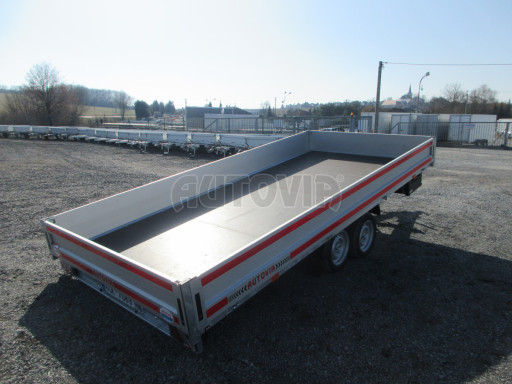 Bazarový univerzální přívěs AD 2,7T 4,50x2,09/0,35 č.31