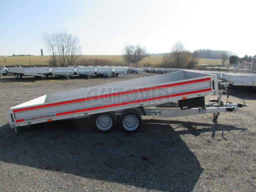 Bazarový univerzální přívěs AD 2,7T 4,50x2,09/0,35 č.32