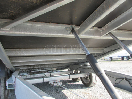 Bazarový univerzální přívěs AD 2,7T 4,50x2,09/0,35 č.34