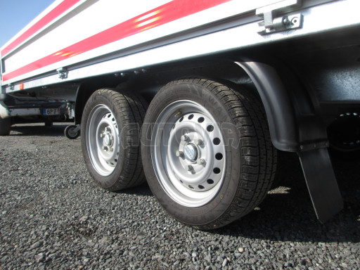 Bazarový univerzální přívěs AD 2,7T 4,50x2,09/0,35 č.36