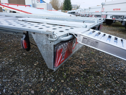 Nájezd hliníkový s hákem 2500/300 mm VAPP (2600 kg na pár) č.4