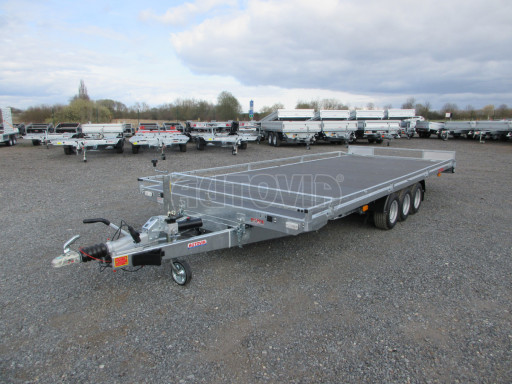 Nízkoložný hydraulicky sklopný přívěs AD 3,5T B3 5,13x2,09 plato 10