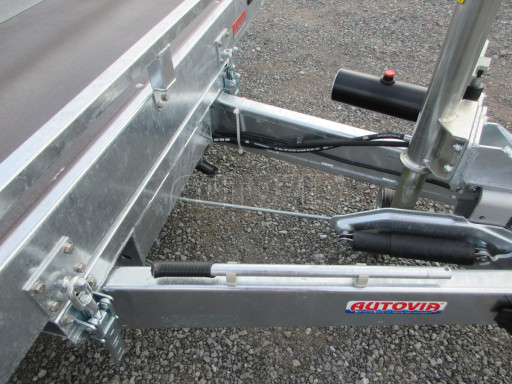 Nízkoložný hydraulicky sklopný přívěs AD 3,5T B3 5,13x2,09 plato 10